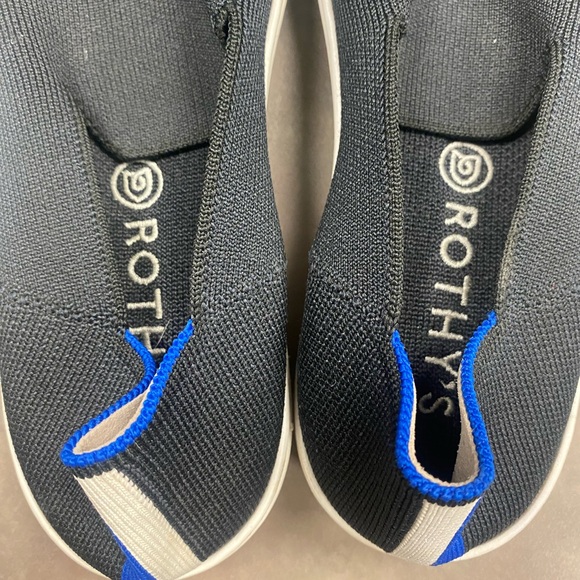 Rothy’s Classic Black Slip On Sneaker Size 8 - Picture 8 of 12